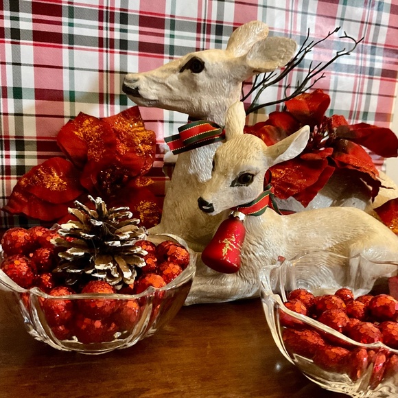 BEAUTIFUL THICK MIKASA GLASS DESERT BOWLS - Picture 8 of 9